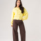 Love Laura Cardigan In Yellow