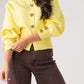 Love Laura Cardigan In Yellow