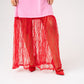 Love Laura Contrast T-Shirt Dress In Pink
