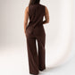 Love Laura Straight Leg Jeans In Chocolate