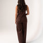 Love Laura Straight Leg Jeans In Chocolate