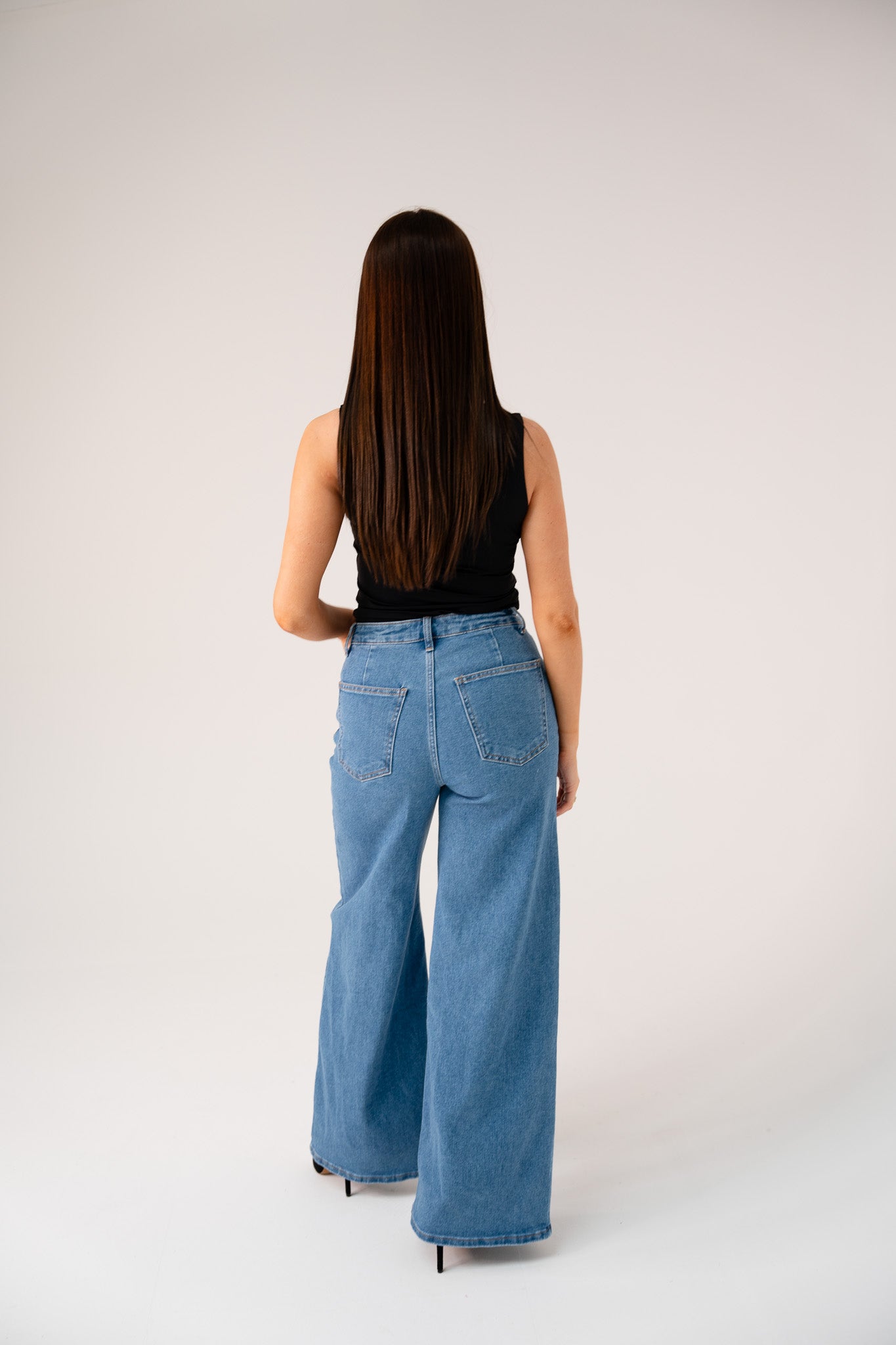 Love Laura Everyday Jeans In Mid Wash