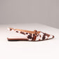 Love Laura Slingback Pump In Cow Print