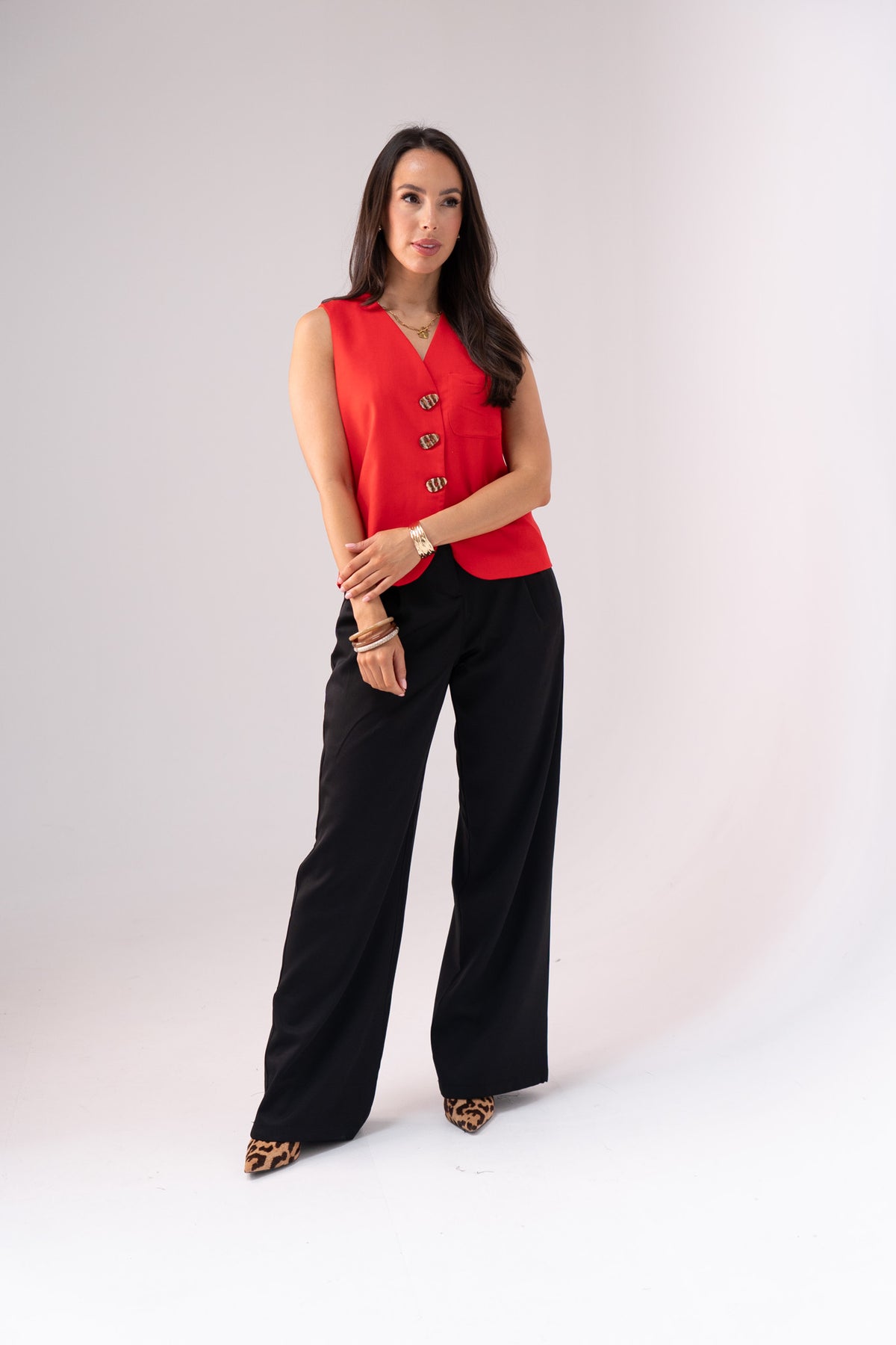 Love Laura Forever Trouser In Black