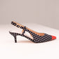 Love Laura Kitten Heel In Polka Dot