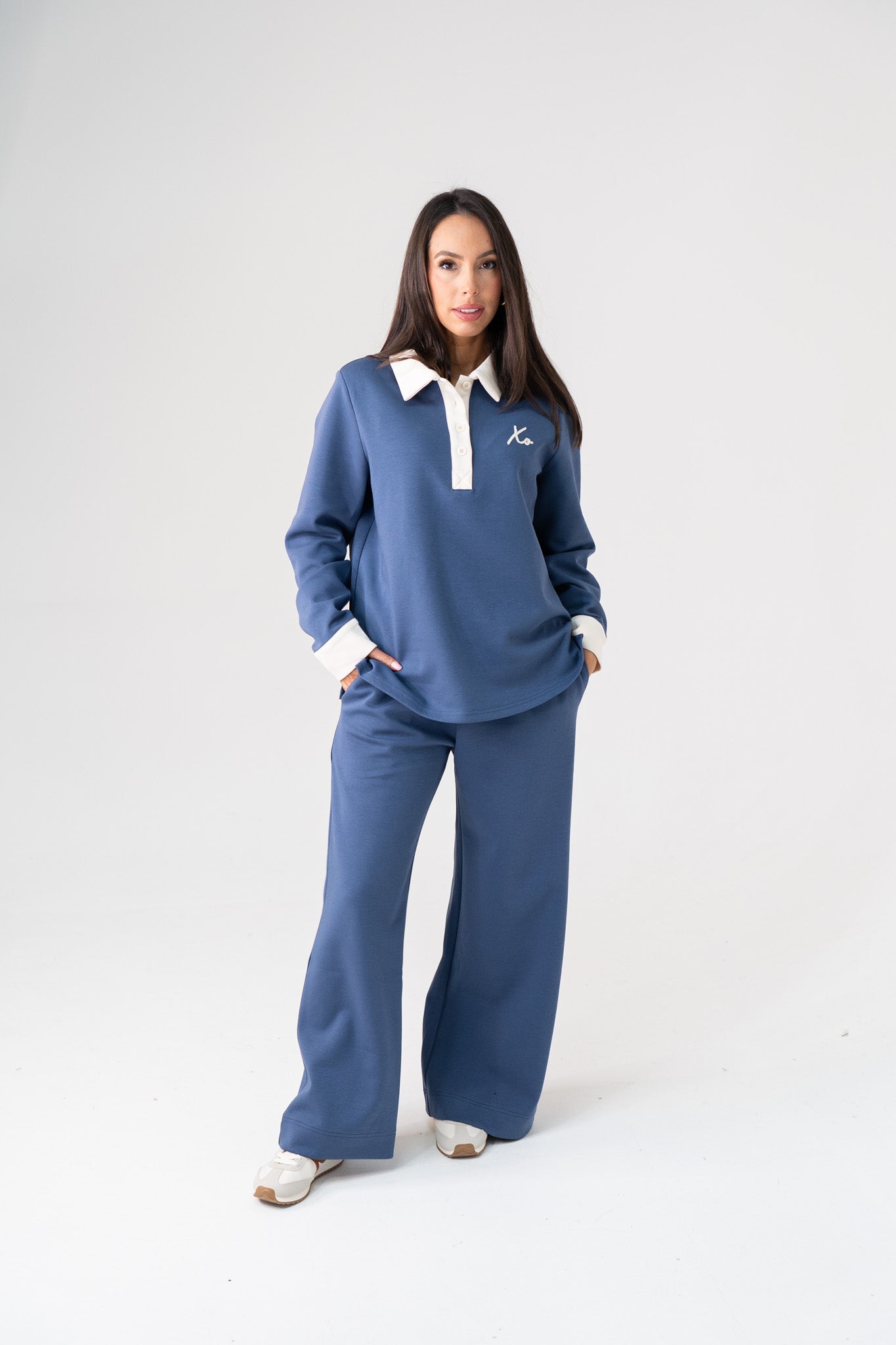 Love Laura Leisure Trousers In Blue