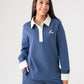 Love Laura Leisure Rugby Top In Blue
