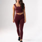 Love Laura Leggings In Burgundy