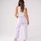 Love Laura Carrot Barrell Jeans In Lilac