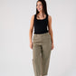 Love Laura Linen Trousers In Olive