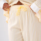 Love Laura Pyjama Trousers In Lemon Stripe