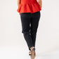Love Laura Mom Jeans In Black Wash