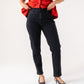 Love Laura Mom Jeans In Black Wash