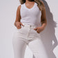 Love Laura Mom Jeans In White