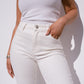Love Laura Mom Jeans In White