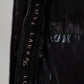 Love Laura Pink Lined Puffa Coat In Black