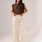 Love Laura Pinstripe Everyday Jeans In Neutral