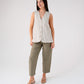 Love Laura Pinstripe Waistcoat In Olive