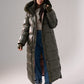 Love Laura Puffa Coat In Khaki