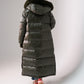 Love Laura Puffa Coat In Khaki