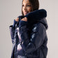 Love Laura Puffa Coat In Navy