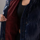 Love Laura Puffa Coat In Navy