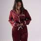 Love Laura Trim Pyjamas In Burgundy