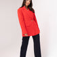 Love Laura Red Trim Turn Up Jeans In Dark Wash