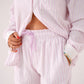 Love Laura Short Pyjamas In Lilac Stripe