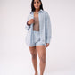 Love Laura Polka Dot Shirt In Blue