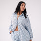 Love Laura Polka Dot Shorts In Blue