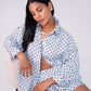 Love Laura Polka Dot Shorts In Blue