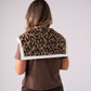 Love Laura Shawl Scarf In Leopard