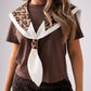 Love Laura Shawl Scarf In Leopard