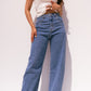 Love Laura Barrell Jeans In Mid Wash