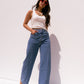 Love Laura Barrell Jeans In Mid Wash