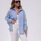 Love Laura Stripe Shirt In Blue