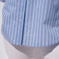 Love Laura Stripe Shirt In Blue