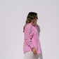 Love Laura Stripe Shirt In Pink