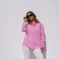 Love Laura Stripe Shirt In Pink
