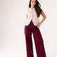 Love Laura Faux Suede Waistcoat In Neutral