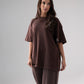Love Laura T-Shirt In Chocolate