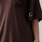 Love Laura T-Shirt In Chocolate