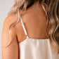 Love Laura Tiered Mini Dress In Cream