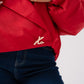Love Laura Statement Collar Jacket In Red