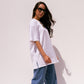 Love Laura T-Shirt In White