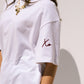Love Laura T-Shirt In White