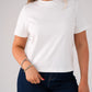 Love Laura Basic T-Shirt In White