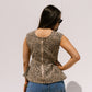 Love Laura Peplum Top In Leopard Print