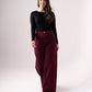 Love Laura Everyday Jeans In Burgundy